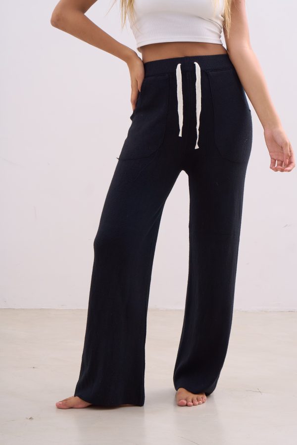Pantalon de punto wide leg - Imagen 5