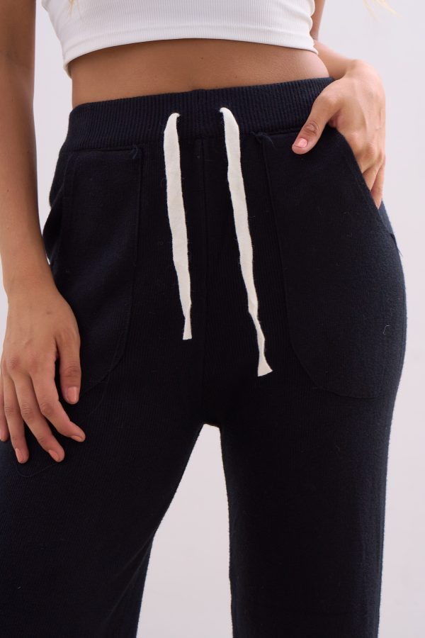 Pantalon de punto wide leg - Imagen 6