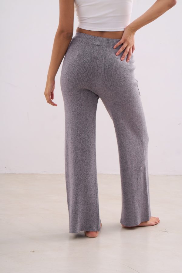 Pantalon de punto wide leg - Imagen 3