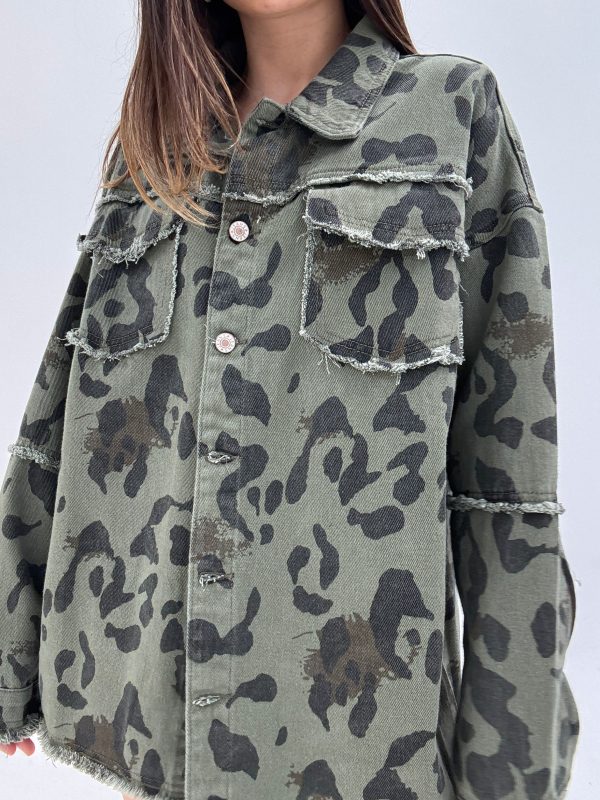 Campera jean print - Imagen 3