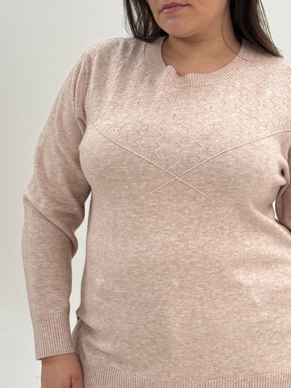 Buzo semibrillo plus size - Imagen 14