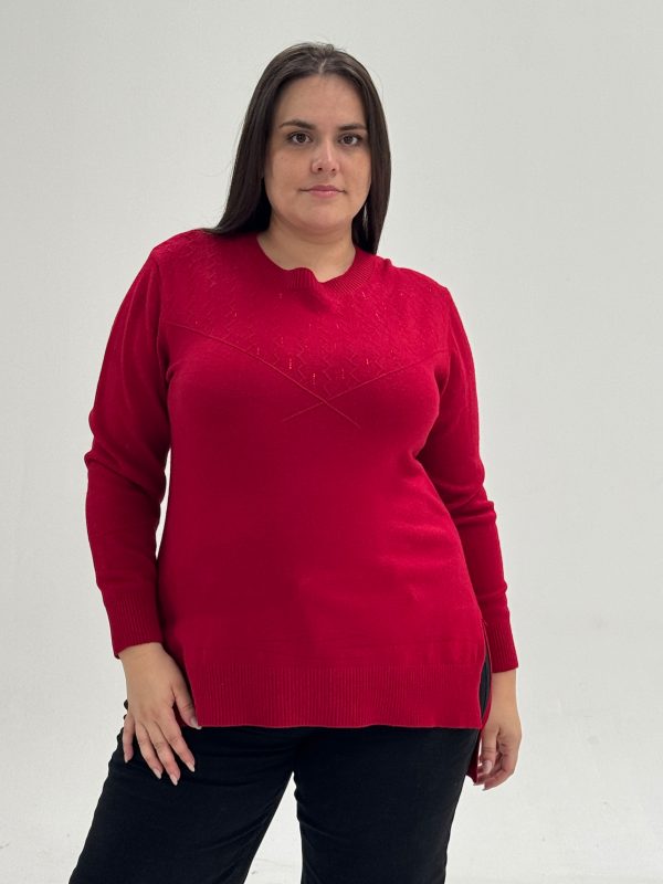Buzo semibrillo plus size - Imagen 6