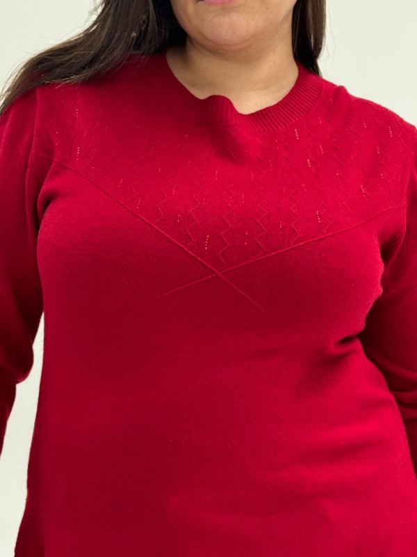 Buzo semibrillo plus size - Imagen 5