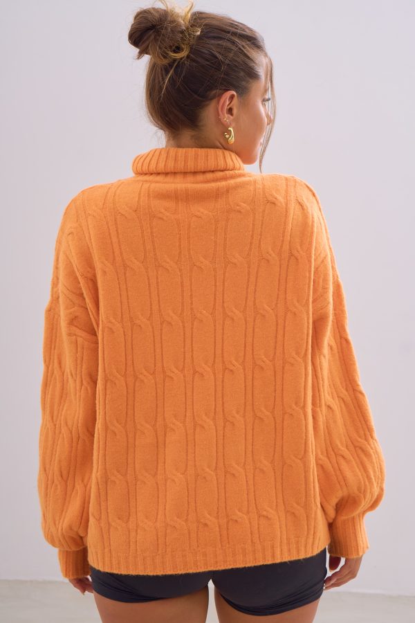 Polera larga trenzada - Imagen 9