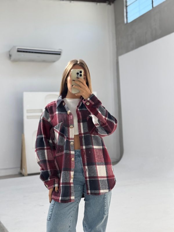 Sobrecamisa a cuadro - Imagen 2
