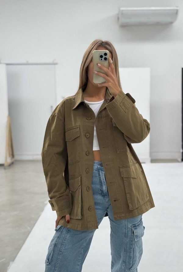 Sobrecamisa gabardina - Imagen 2